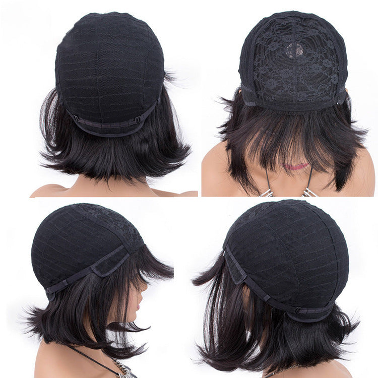 Hair Full Machine Human Hair Wigs For Black Women Hair Full Machine Human Hair Wigs For Black Women